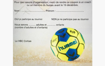 Après midi Parents/Enfants Samedi 22 Décembre 2018